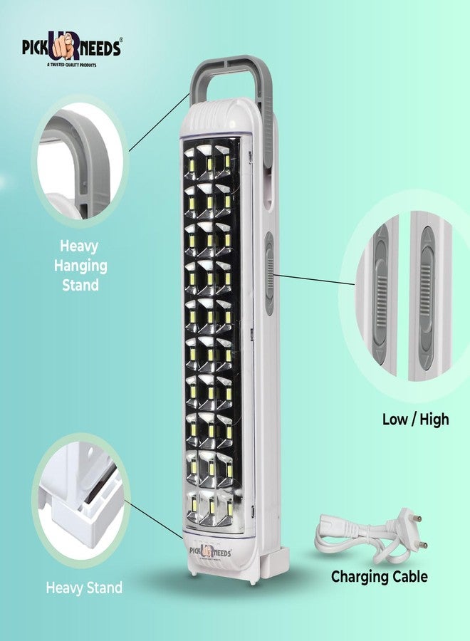 Pick Ur Needs Home Emergency Rechargeable 30 SMD LED Torch Light with Adjustable Brightness 15 hrs Lantern Emergency Light - Image 5